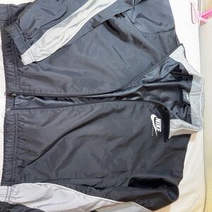 Rare Nike Black and Gray Varsity Jacket